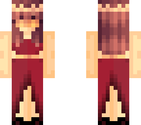 red gold dress