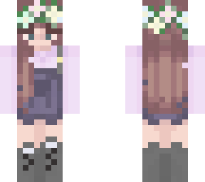 sweet flower girl