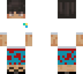 tropical kid swimming|trop official skin