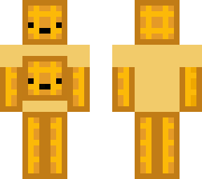 waffle in a waffle shirt