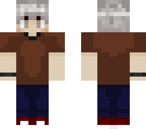 white haired guy
