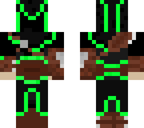 black neon assassin