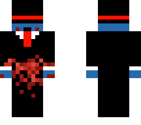 bloody skin