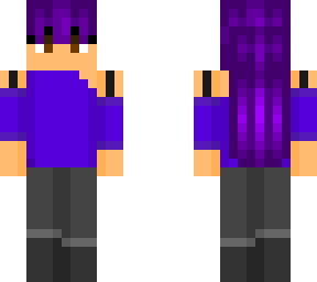blue girl with purple hair v2