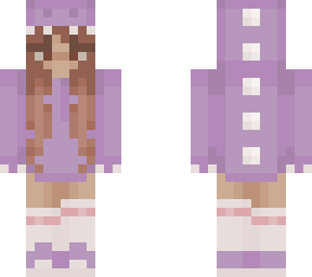 dinosaur girl purple brown
