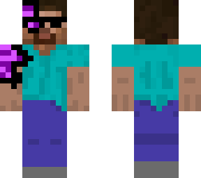 ender infected steve with sun glasses