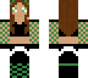 green girl