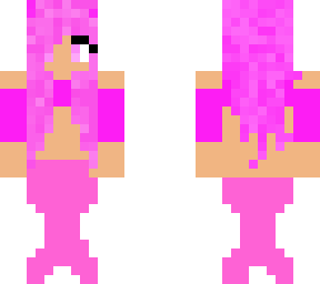 pink mermaid