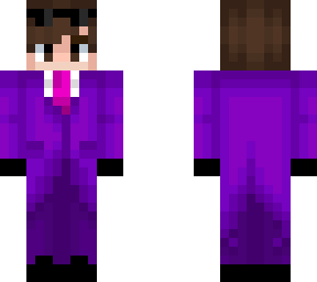 purple tux
