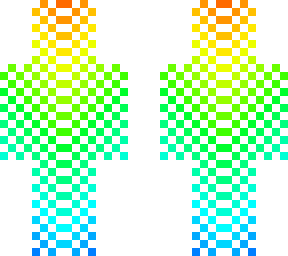 rainbow racing flag (white version)