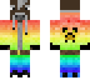 rainbow shirt cow
