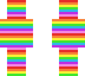 rainbow stripes