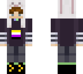 reupload- nonbinary bunny hat
