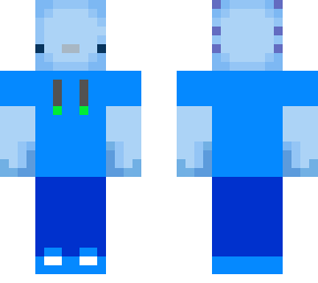 theblueaxolotl42's skin in lbg's outfit!