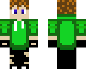 tryhard skin green hoodie