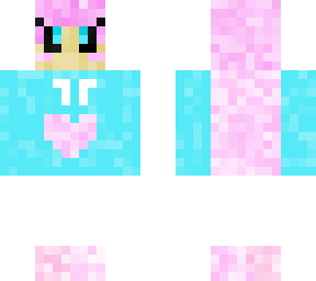 valentine's day pastel hoodie girl