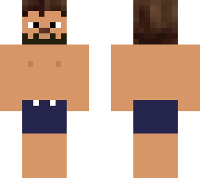 adventurer in swimwear