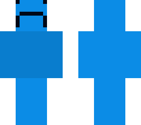 blue mad man