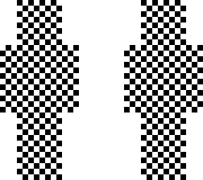 checkered illusion