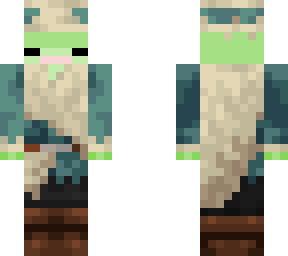 cold frog in tundra villager clothes (slim)