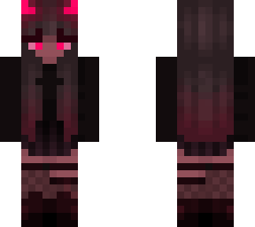 edited devil glow girl