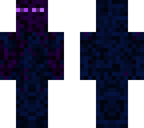 ender man with head phone