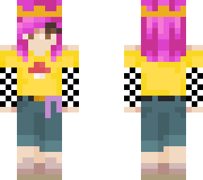 pink hair