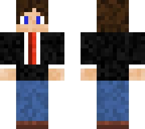 retextured shirt and tie (check desc)