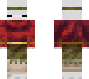 warm frog in savannah villager clothes (slim)