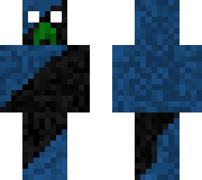 blue and black
