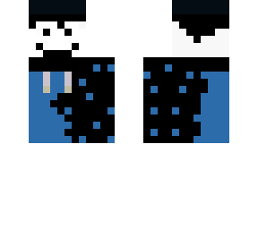 blue skin