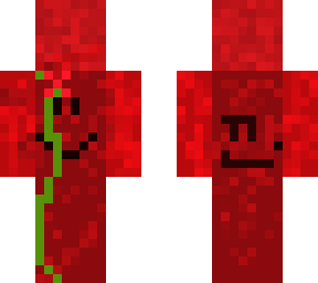 cool red golem 2 faces