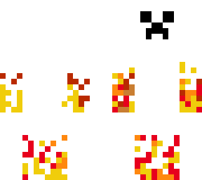 creeper de fuego