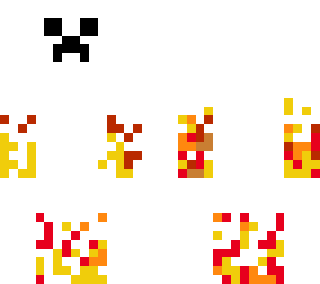 creeper de fuego