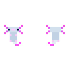cyan axolotl