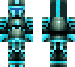 cyber blue knight