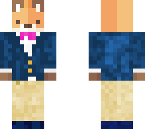 fox in suit