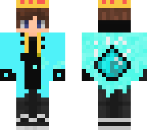 hoodie crown diamond powder king