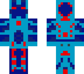 iron man azul  1