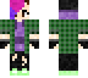 jj_the_ninja pink/purple hair