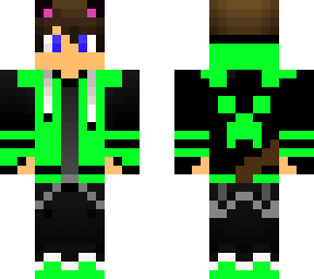 lime gamer boy cat