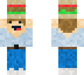 man with burger