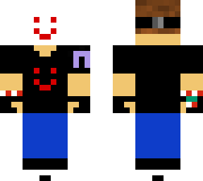 mask boy :d with a martenica