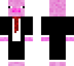pig in a suit