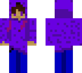 purple hoodie