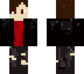 red and black