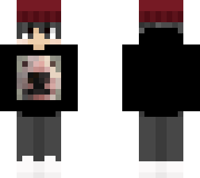 thealab with a beanie