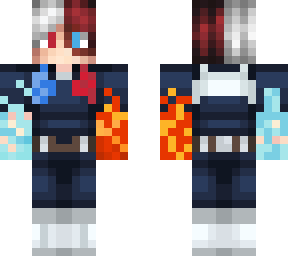 todoroki from the anime mha