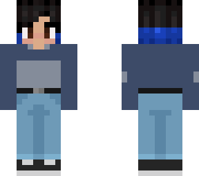 uwu blue hair