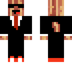 bacon in a suit